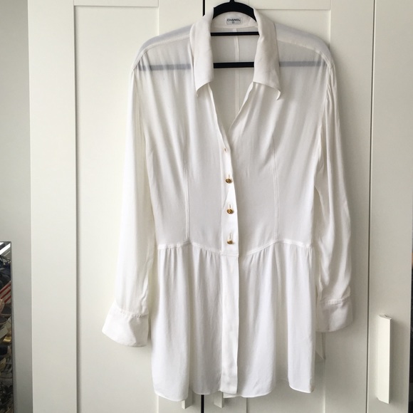 Chanel white blouse ✨reduced✨