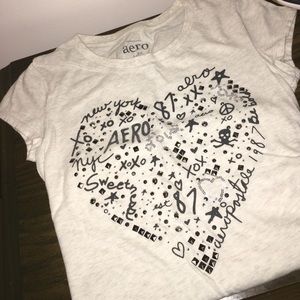 Aeropostale Heart T-Shirt
