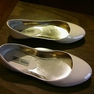 Steve madden pink patent flats
