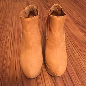 Tan Booties
