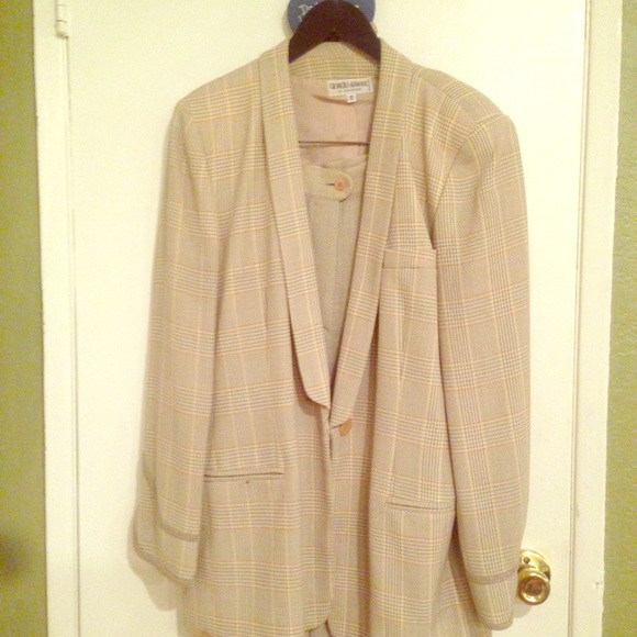 Vintage Armani ladies pants suit
