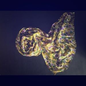 Floral scarf