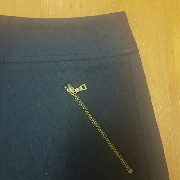 Loft Navy Skirt - Picture 3 of 4