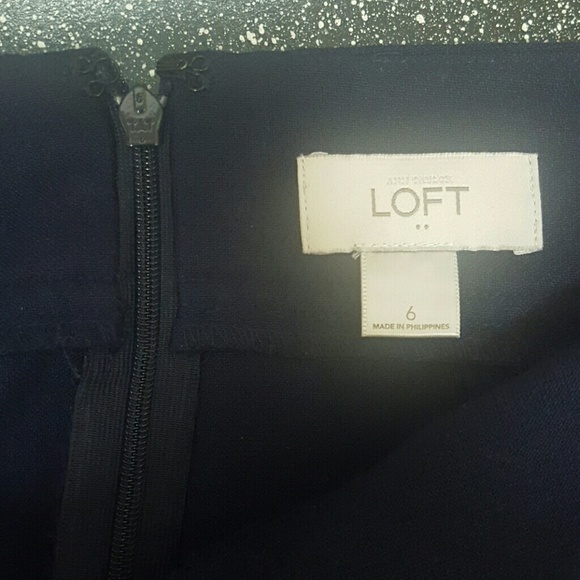 Loft Navy Skirt - Picture 4 of 4