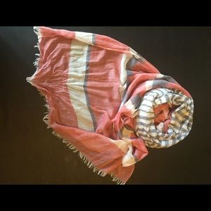 Striped scarf