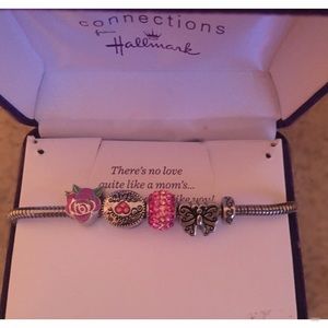 Stainless Steel Charm Bracelet