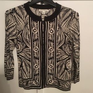 Banana Republic floral print cardigan