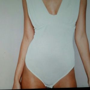 Plunge Bodysuit Large