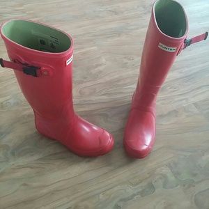 Hunter widecalf rainboots