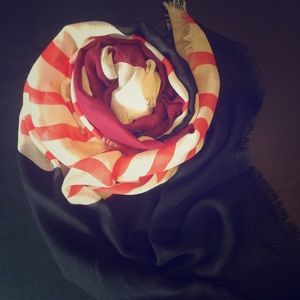 Striped scarf