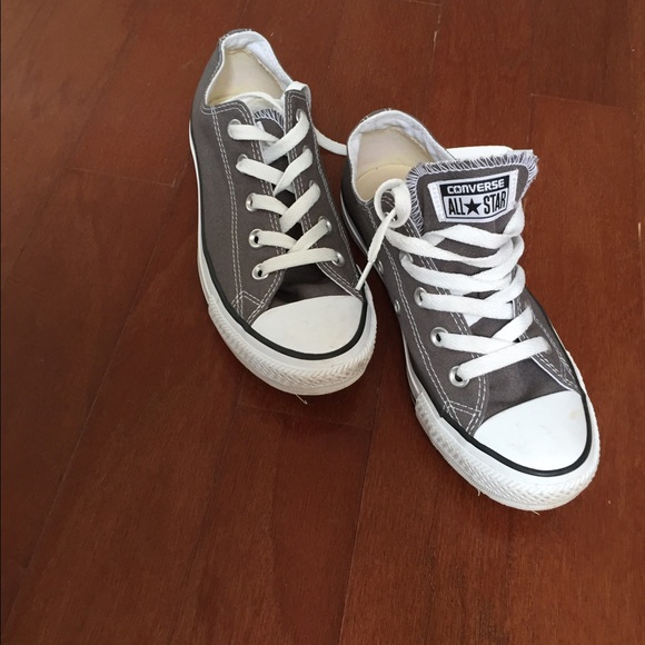 ‼️SOLD‼️Unisex grey converse womens 6 / mens 4