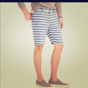 Men's Jcrew blue and heather grey striped shirts