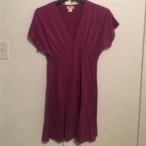 Purple dress/beach cover up