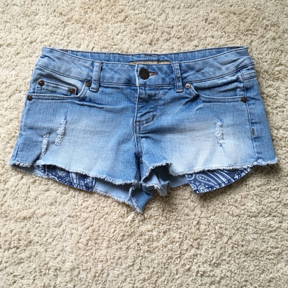 Celebrity Pink Jean Shorts