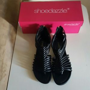 Brand New, Shoe Dazzle sandals