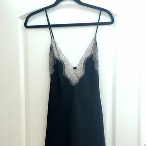 Black and pale slip from Victoria secret.