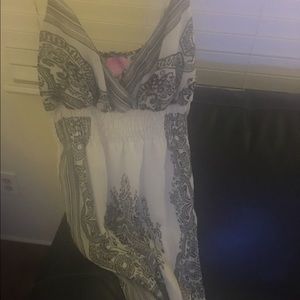 Long strappy maxi dress