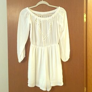 Off the shoulder romper