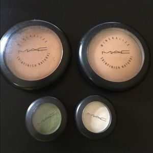 MAC Cosmetics - skinfinish & eyeshadows