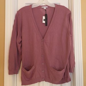 Rose 3/4 sleeve cardigan