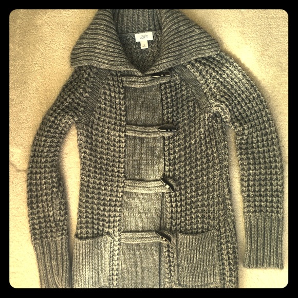 LOFT sweater coat
