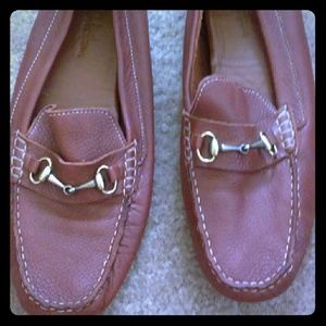 Cole Haan Tan Leather Driving Shoes