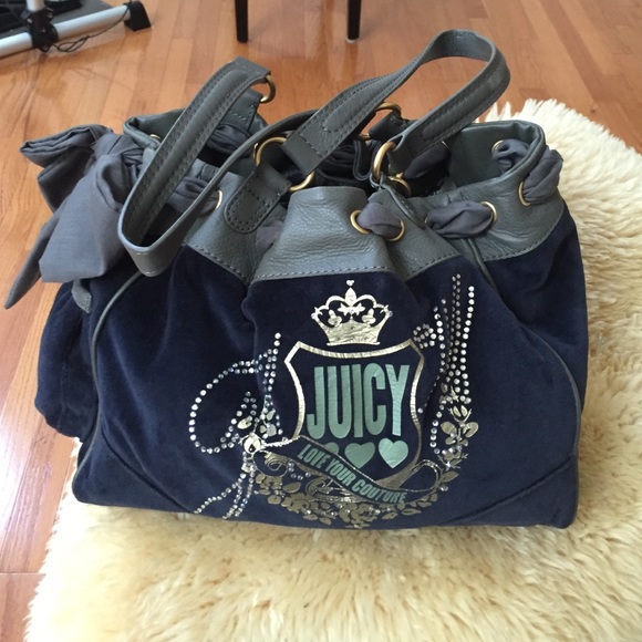 Juicy Couture velvet bag