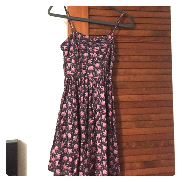 Jack Wills floral/paisley spaghetti strap dress