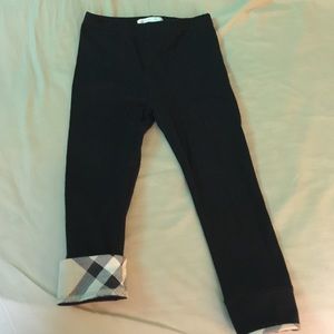 Toddler girl BURBERRY LEGGINGS 2y