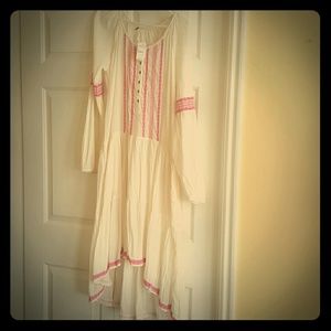 Beautiful high low bohemiam free peoplw dress