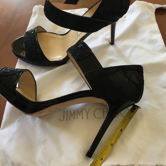 JImmy Choo heels. New. Never worn. - Picture 2 of 4