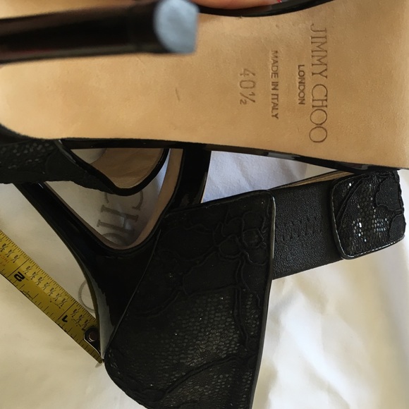 JImmy Choo heels. New. Never worn. - Picture 3 of 4