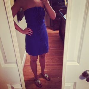 Strapless dress