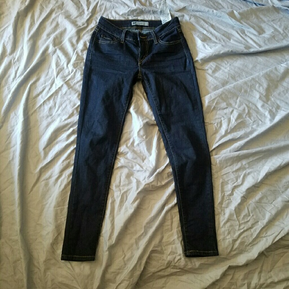 Levi's 535 Leggings Dark Wash