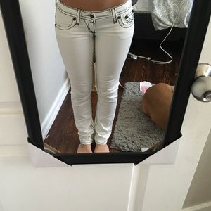 Rock Revival 26/31 straight leg white Jean