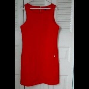 Red A-line Dress Size 4