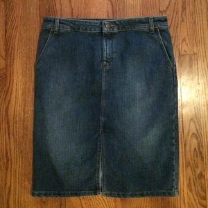 J. Crew Denim Skirt