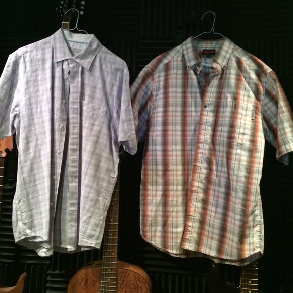 Men's short sleeved dress shirts