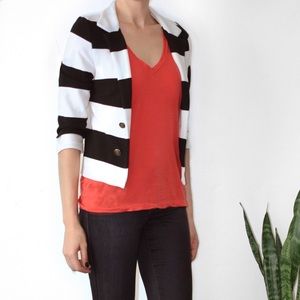 H&M Striped Blazer