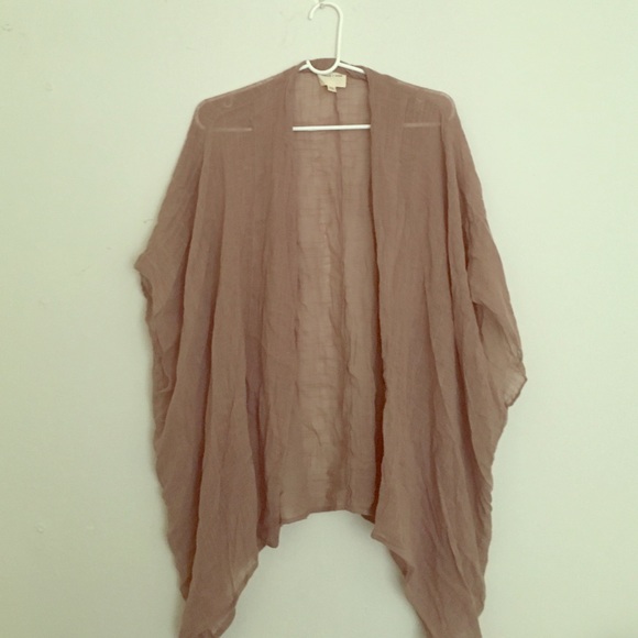 Brown kimono
