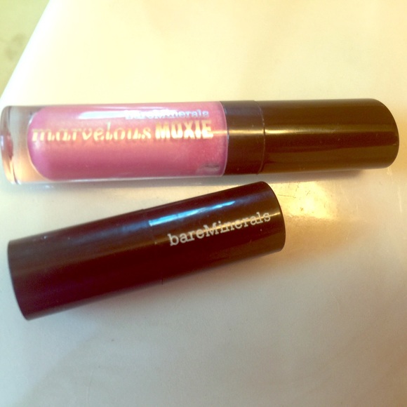 Bare Minerals- Mini Lip gloss and Lipstick
