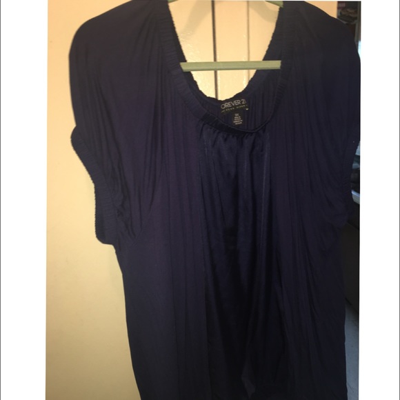 Navy Blue Woman's Blouse