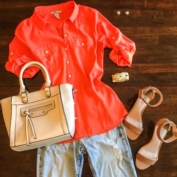 New Miztique Winged Satchel In Beige! - Picture 3 of 3