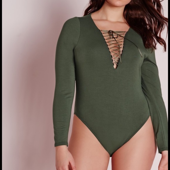 PLUS SIZE TIE UP BODY SUIT😍😍
