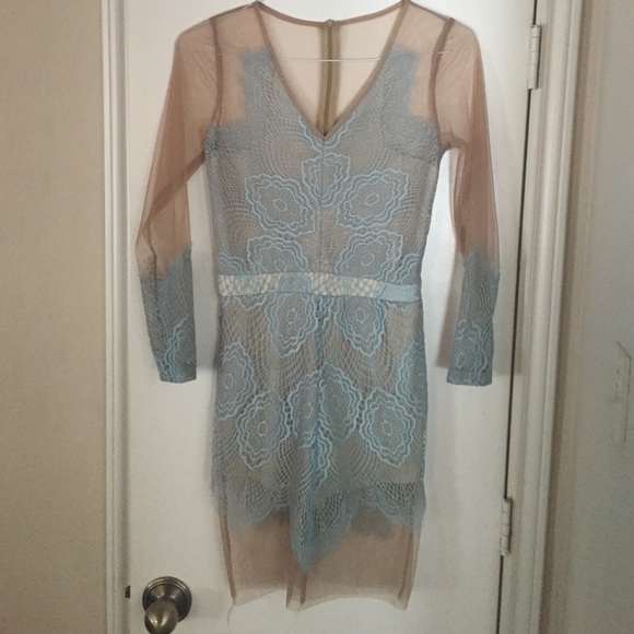 Dresses & Skirts - Lace illusion dress