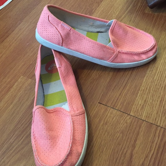 Pink Roxy Loafers - Picture 2 of 3