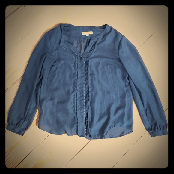 Emerald green Ann Taylor LOFT button from blouse L - Picture 1 of 4