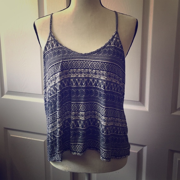 Tribal print tank top