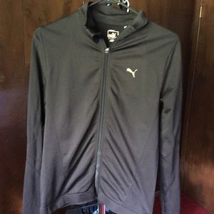 Black lightweight Puma jacket