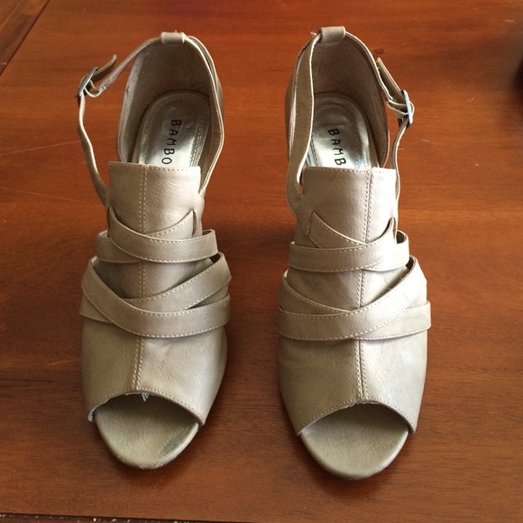 Open Toed Cut Out Bootie